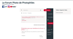 Desktop Screenshot of forum-photophiles.com